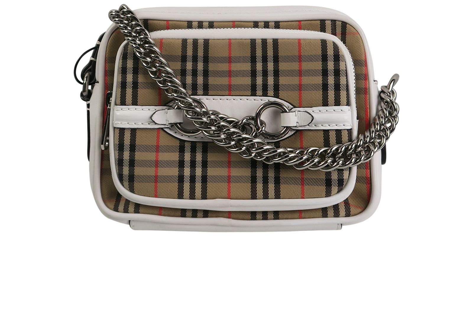 Burberry the 1983 check link sales camera bag